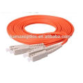 Cable de conexión de fibra óptica Sc-Sc mm Dx 2.0mm Om2 50/125